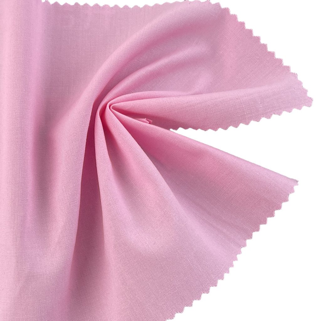 110gsm (3.9 oz) 50% Cotton 50% Tencel Cambric Smooth Crisp Hand Feel Fabric Dress Blouse 1393