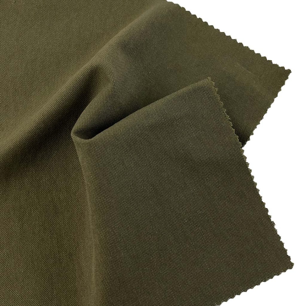 210gsm (7.4 oz) 65% Cotton 35% Nylon Canvas Coarse Crisp Hand Feel Fabric Pants Bag 13N-83