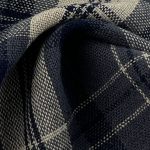 230gsm (8.1 oz) 100% Cotton Plaid Ripstop Fabric Cardigan Dress