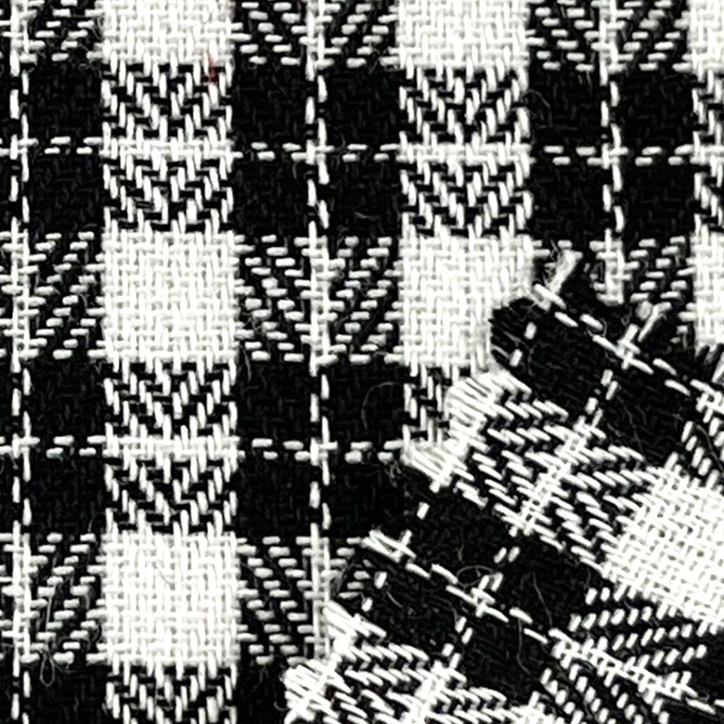 160gsm (5.6 oz) 100% Polyester Houndstooth Textured Shape Retention Fabric Coat Blazer 156-2