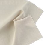 135gsm (4.8 oz) 68% Polyamide 29% Cotton 3% Spandex Cambric Smooth Crisp Hand Feel Fabric Blouse Dress 18490