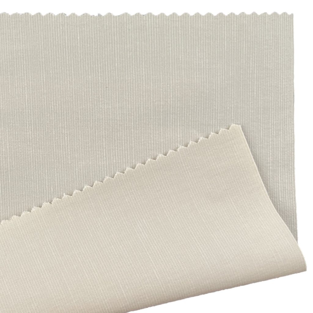 135gsm (4.8 oz) 68% Polyamide 29% Cotton 3% Spandex Cambric Smooth Crisp Hand Feel Fabric Blouse Dress 18490