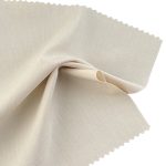 135gsm (4.8 oz) 68% Polyamide 29% Cotton 3% Spandex Cambric Smooth Crisp Hand Feel Fabric Blouse Dress 18490