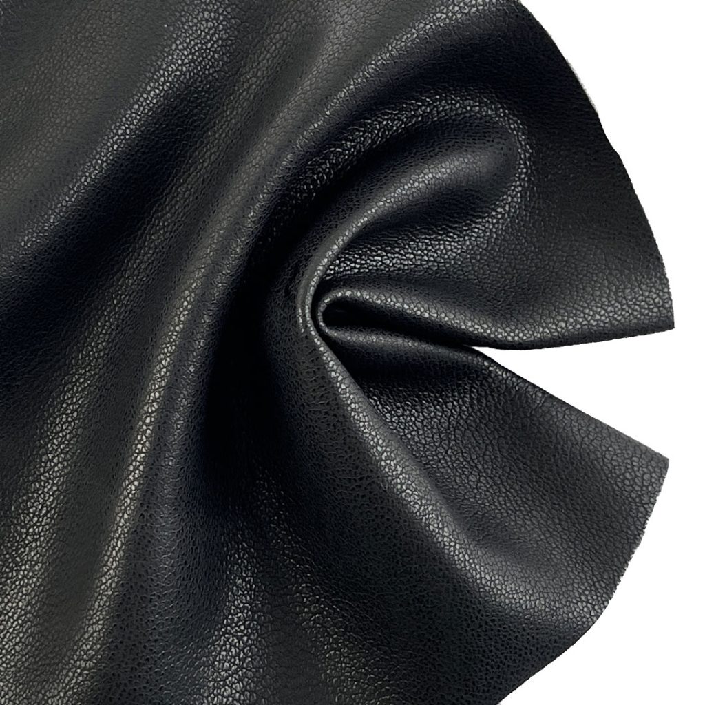 280gsm (9.9 oz) 50% Polyurethane Leather 25% Polyester 25% Viscose Pleather Waterproof Ripstop Fabric Jacket Coat 2028