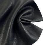 280gsm (9.9 oz) 50% Polyurethane Leather 25% Polyester 25% Viscose Pleather Waterproof Ripstop Fabric Jacket Coat 2028