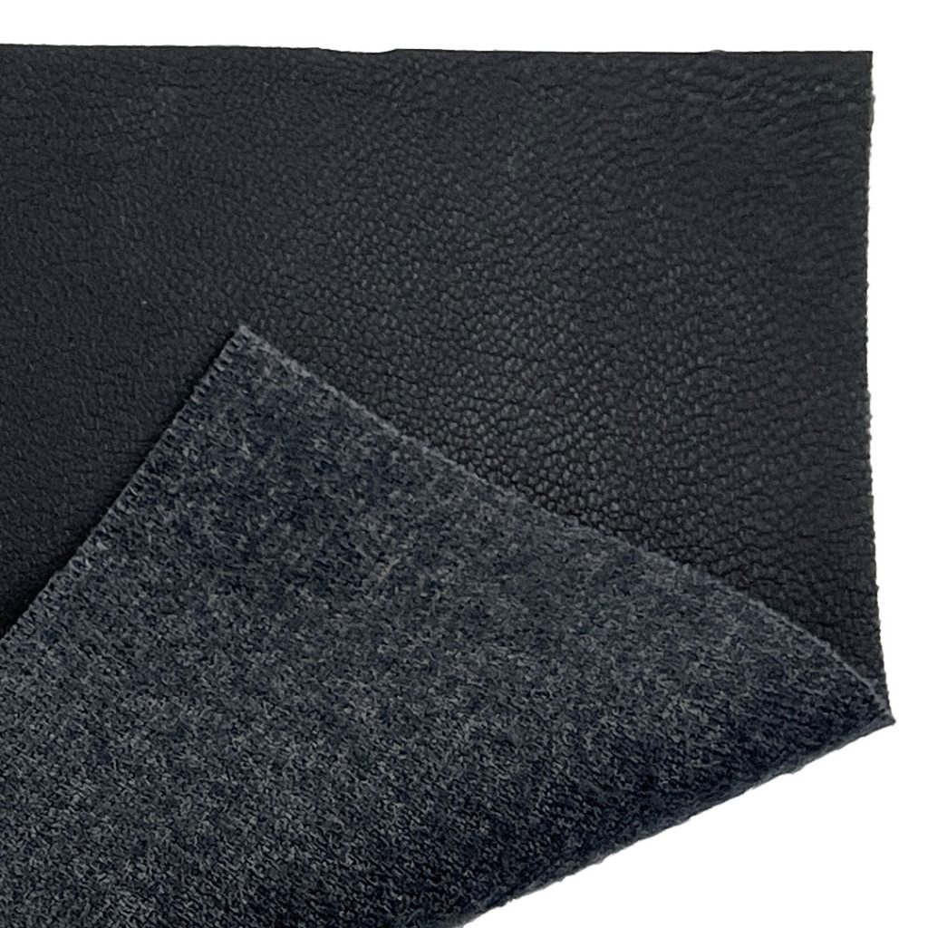 280gsm (9.9 oz) 50% Polyurethane Leather 25% Polyester 25% Viscose Pleather Waterproof Ripstop Fabric Jacket Coat 2028