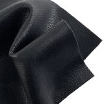280gsm (9.9 oz) 50% Polyurethane Leather 25% Polyester 25% Viscose Pleather Waterproof Ripstop Fabric Jacket Coat 2028