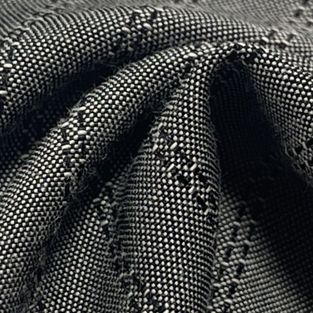 210gsm (7.4 oz) 50% Cotton 50% Polyester Dobby Dotted Swiss Textured Fabric Dress Cardigan Tops Skirt