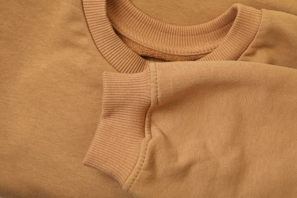 hoodie made from French terry fabric