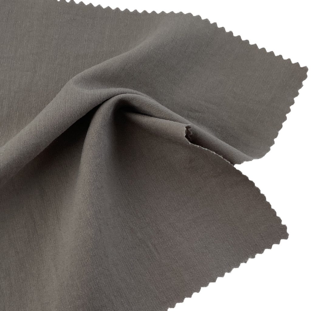 105gsm (3.7 oz) 88% Cotton 13% Polyester Crêpe Textured Translucent Fabric Skirt Dress