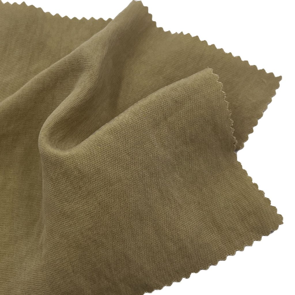 115gsm (4.1 oz) 90% Tencel 10% Polyamide Crepe Fabric Cardigan Tops 25-153