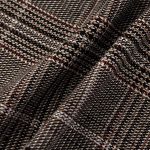 220gsm (7.8 oz) 80% Polyester 20% Cotton Plaid Ripstop Fabric Dress Blazer