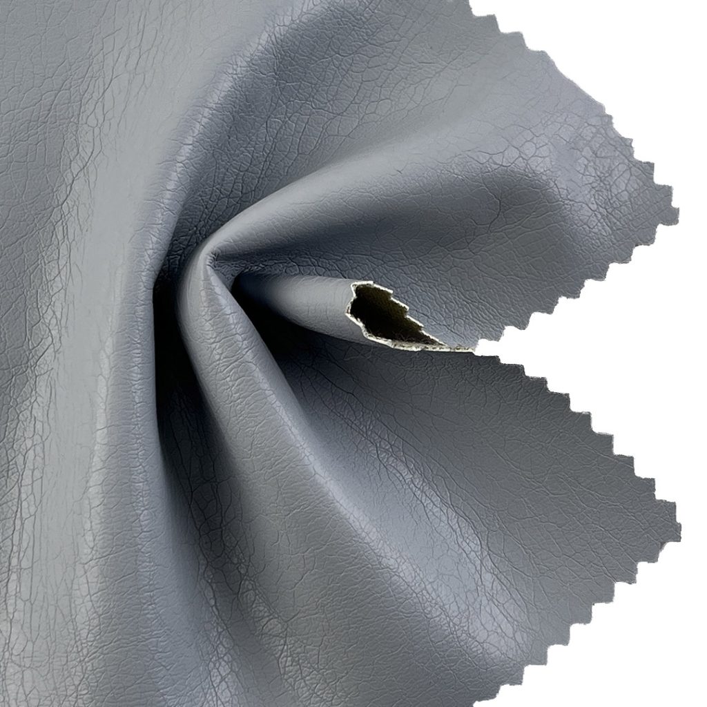 380gsm (13.4 oz) 45% Polyurethane 55% Cotton Synthetic Leather Waterproof Smooth Hand Feel Fabric Jacket Bag Coat