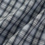 230gsm (8.1 oz) 100% Cotton Plaid Tear-resistant Fabric Dress Shirt Suit Lining