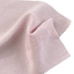 110gsm (3.9 oz) 58% Lyocell 30% Cotton 12% Linen Crepe Textured Translucent Fabric Skirt Dress 25769