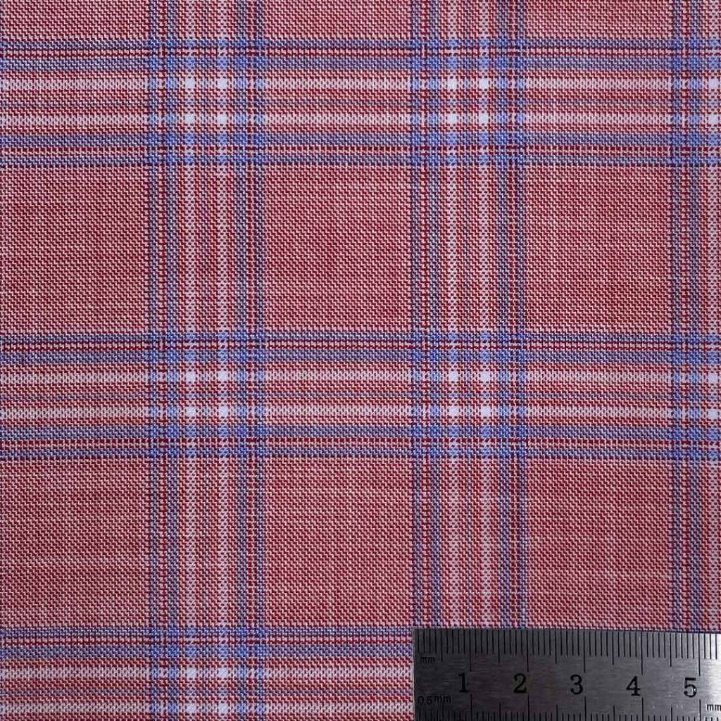 315g/m (6.2oz) 84% Polyester 14% Viscose 2% Spandex Suit Crisp Hand Feel Textured Fabric Blazer 30835