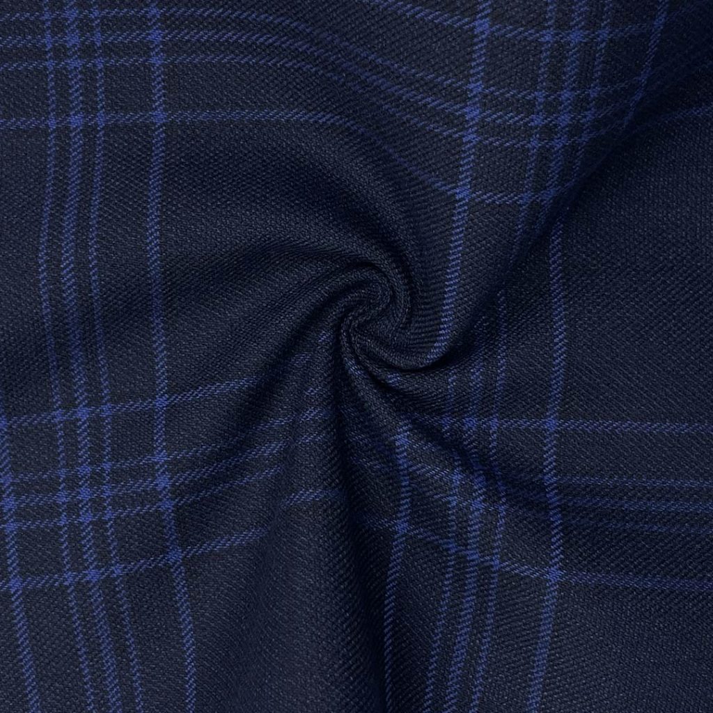 300g/m (5.9oz) 72% Polyester 26% Viscose 2% Spandex Suit Drapey Textured Fabric Blazer 30848