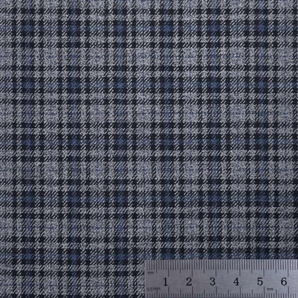 465g/m (9.2oz) 87% Polyester 13% Viscose Suit Textured Drapey Fabric Blazer 30862