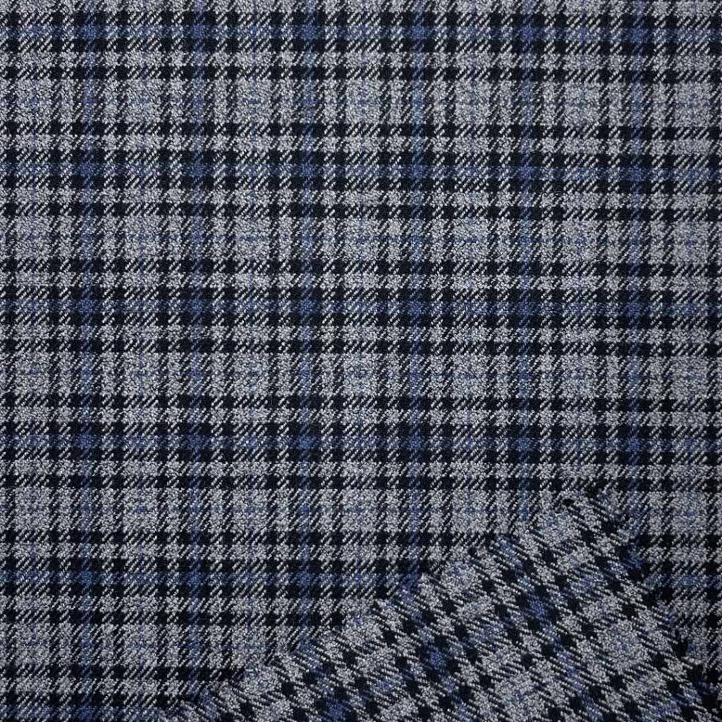 465g/m (9.2oz) 87% Polyester 13% Viscose Suit Textured Drapey Fabric Blazer 30862