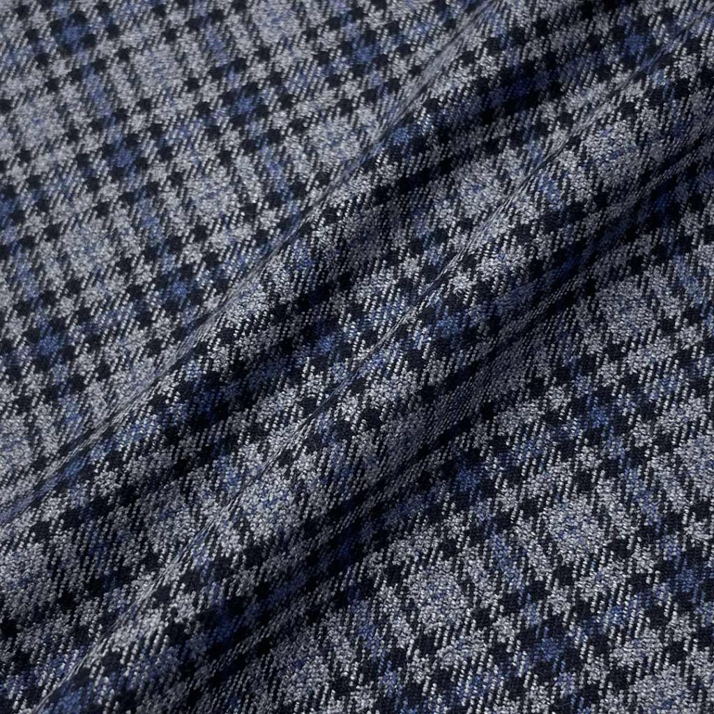 465g/m (9.2oz) 87% Polyester 13% Viscose Suit Textured Drapey Fabric Blazer 30862