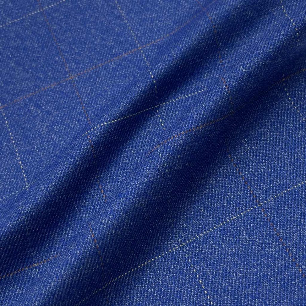 450g/m (8.9oz) 69% Polyester 29% Viscose 2% Spandex Suit Glossy Drapey Fabric Blazer 30870