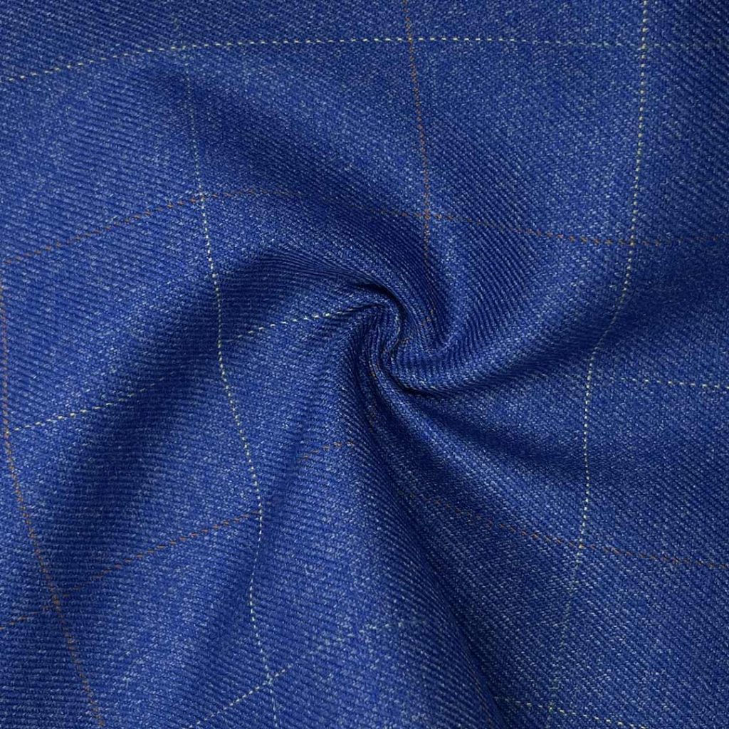 450g/m (8.9oz) 69% Polyester 29% Viscose 2% Spandex Suit Glossy Drapey Fabric Blazer 30870