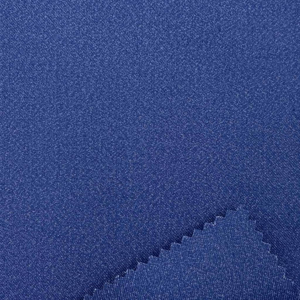 300g/m (5.9oz) 75% Polyester 25% Viscose Suit Crisp Hand Feel Glossy Fabric Blazer 30875