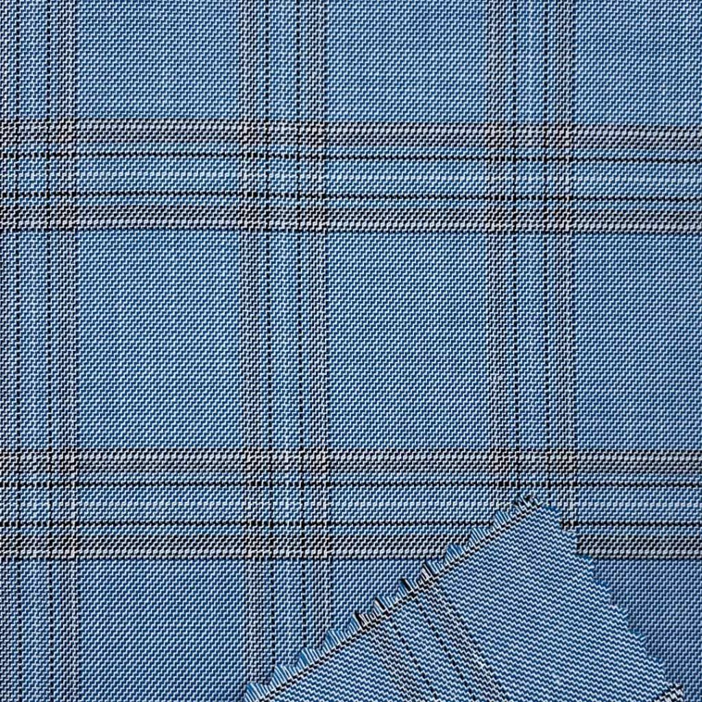 300g/m (8.9oz) 83% Polyester 15% Viscose 2% Spandex Suit Smooth Hand Feel Fabric Blazer 31057