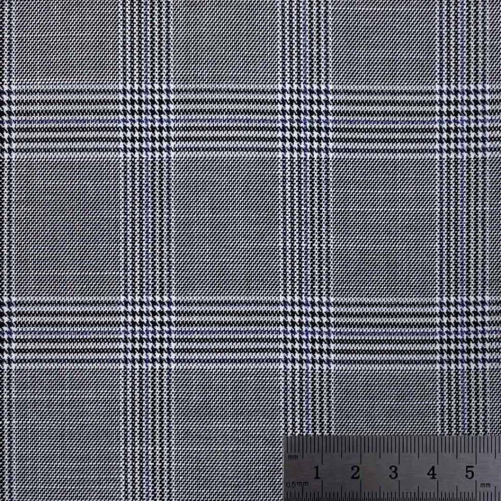 340g/m (6.7oz) 83% Polyester 15% Viscose 2% Spandex Suit Soft Hand Feel Textured Fabric Blazer 31169