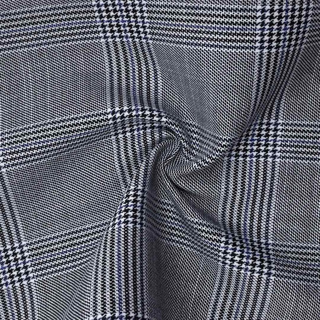 340g/m (6.7oz) 83% Polyester 15% Viscose 2% Spandex Suit Soft Hand Feel Textured Fabric Blazer 31169