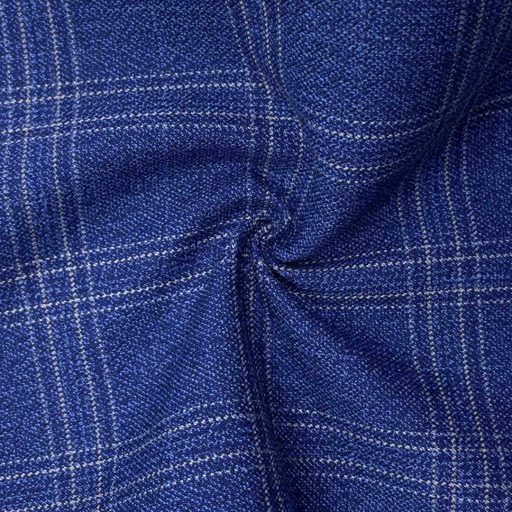 450g/m (8.9oz) 87% Polyester 11% Viscose 2% Spandex Suit Crisp Hand Feel Drapey Fabric Blazer 31176