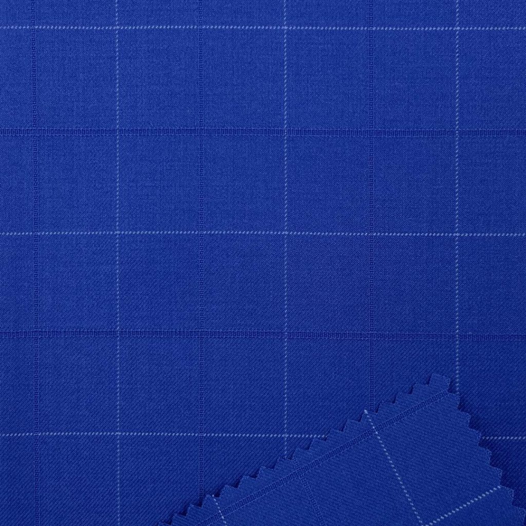 350g/m (6.9oz) 69% Polyester 29% Viscose 2% Spandex Suit Smooth Hand Feel Soft Fabric Blazer 31179