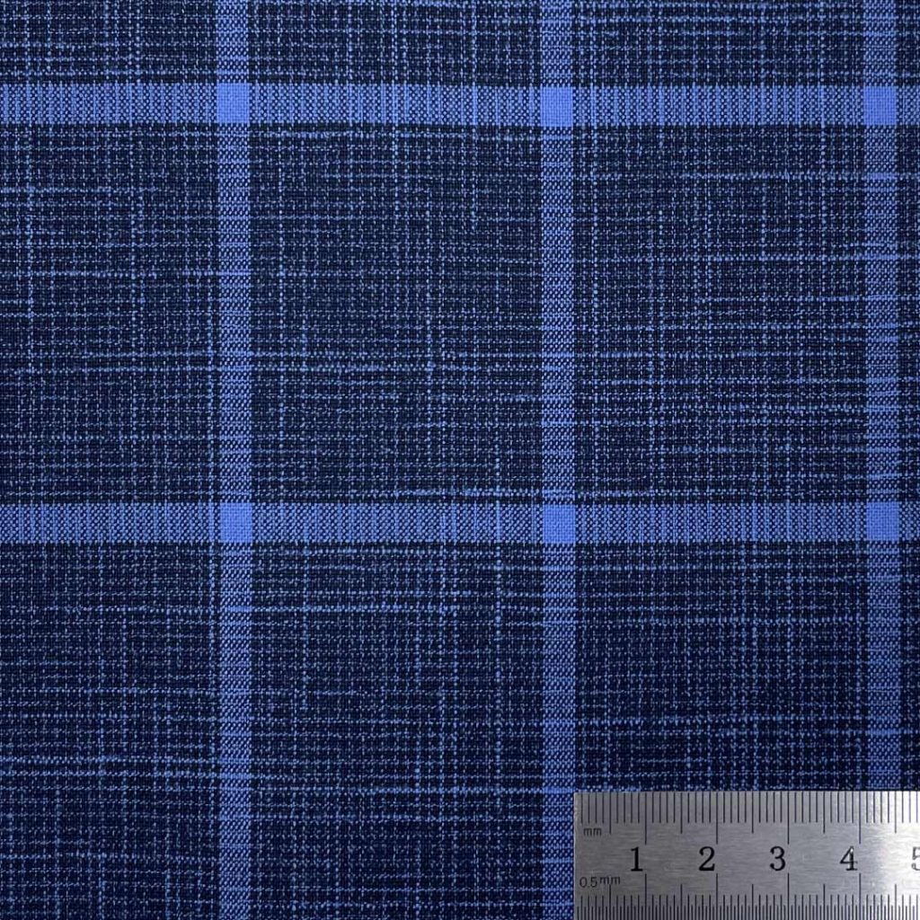 340g/m (6.7oz) 87% Polyester 12% Viscose 1% Spandex Suit Crisp Hand Feel Fine Fabric Blazer 31217