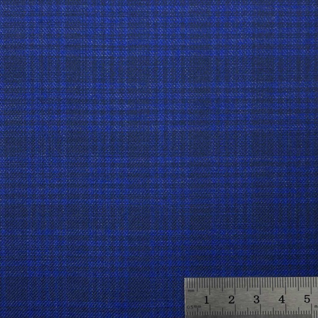 410g/m (8.1oz) 78% Polyester 20% Viscose 2% Spandex Suit Glossy Crisp Hand Feel Fabric Blazer 31303