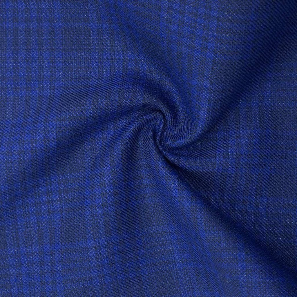 410g/m (8.1oz) 78% Polyester 20% Viscose 2% Spandex Suit Glossy Crisp Hand Feel Fabric Blazer 31303