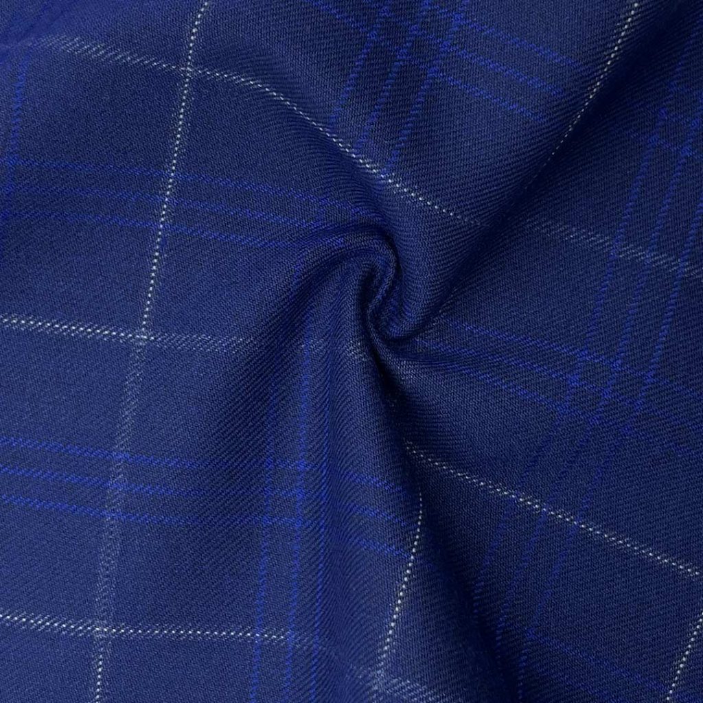 330g/m (6.5oz) 78% Polyester 20% Viscose 2% Spandex Suit Textured Crisp Hand Feel Fabric Blazer 31307