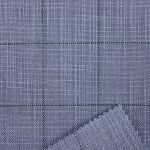 390g/m (7.7oz) 90% Polyester 9% Viscose 1% Spandex Suit Textured Crisp Hand Feel Fabric Blazer 31318