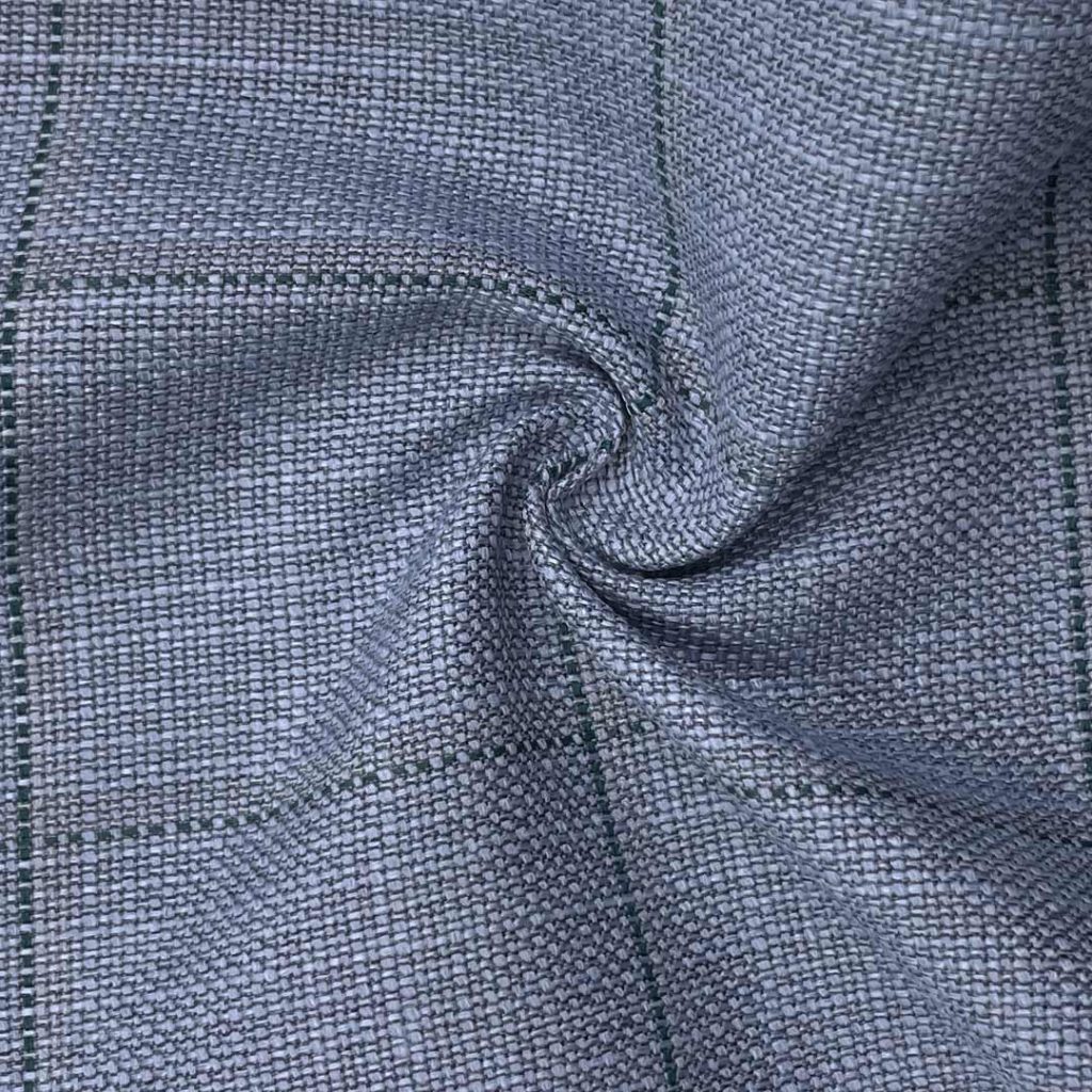390g/m (7.7oz) 90% Polyester 9% Viscose 1% Spandex Suit Textured Crisp Hand Feel Fabric Blazer 31318
