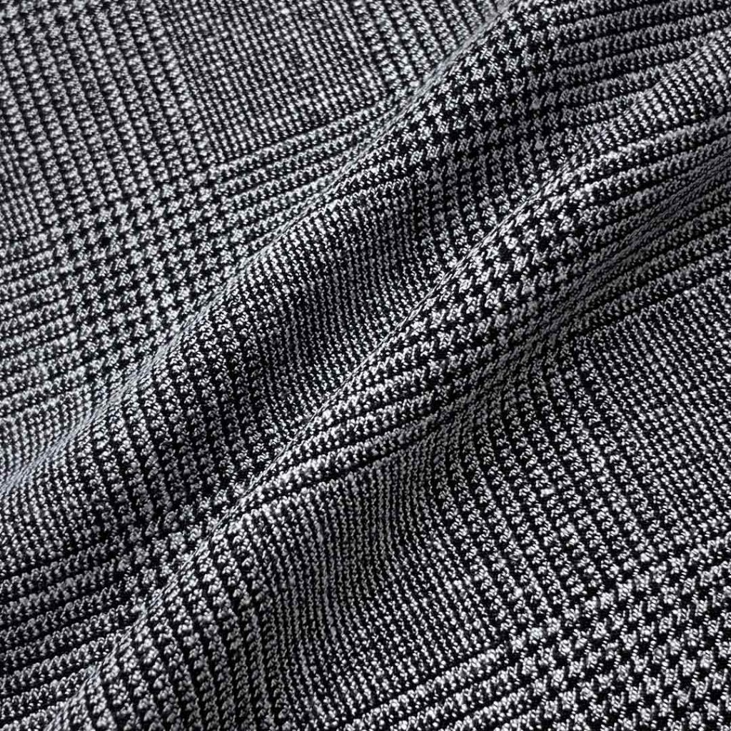 560g/m (11.0oz) 60% Polyester 35% Viscose 5% Spandex Suit Crisp Hand Feel Textured Fabric Blazer 31335