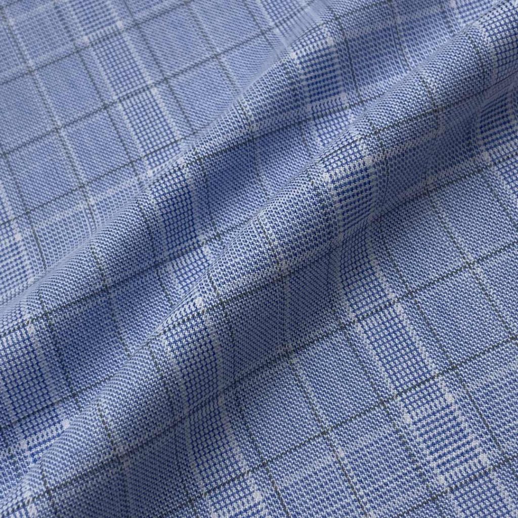 375g/m (7.4oz) 76% Polyester 22% Viscose 2% Spandex Suit Smooth Hand Feel Crisp Fabric Blazer 31342