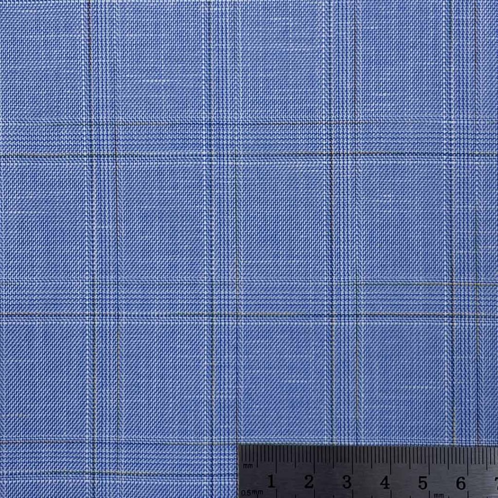 300g/m (5.9oz) 70% Polyester 28% Viscose 2% Linen Suit Smooth Soft Hand Feel Fabric Blazer 31366