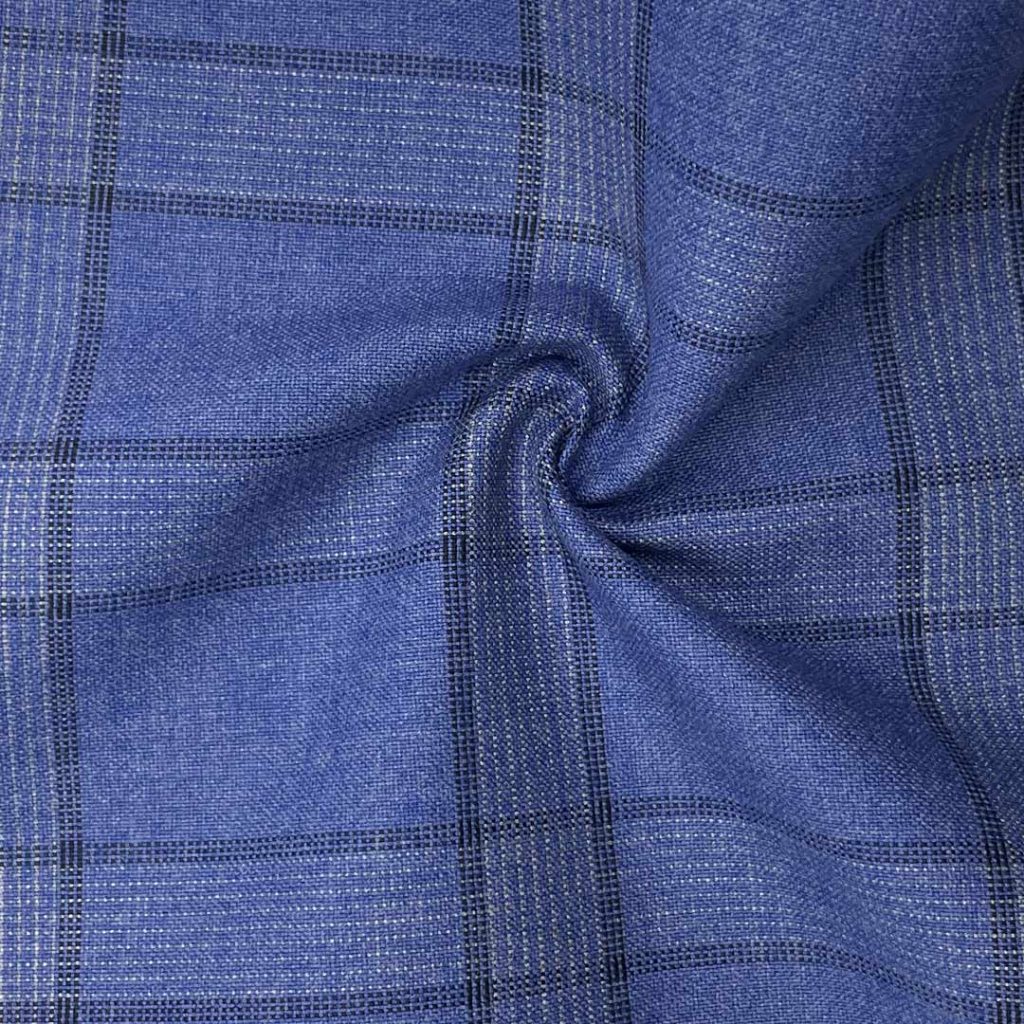 290g/m (5.7oz) 72% Polyester 26% Viscose 2% Spandex Suit Drapey Textured Fabric Blazer 31393