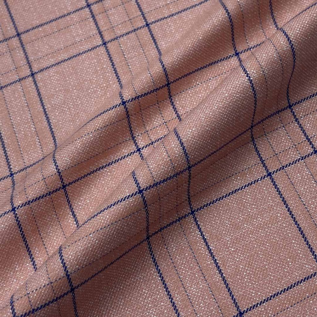 335g/m (6.6oz) 76% Polyester 22% Viscose 2% Tencel Suit Smooth Hand Feel Glossy Fabric Blazer 31400
