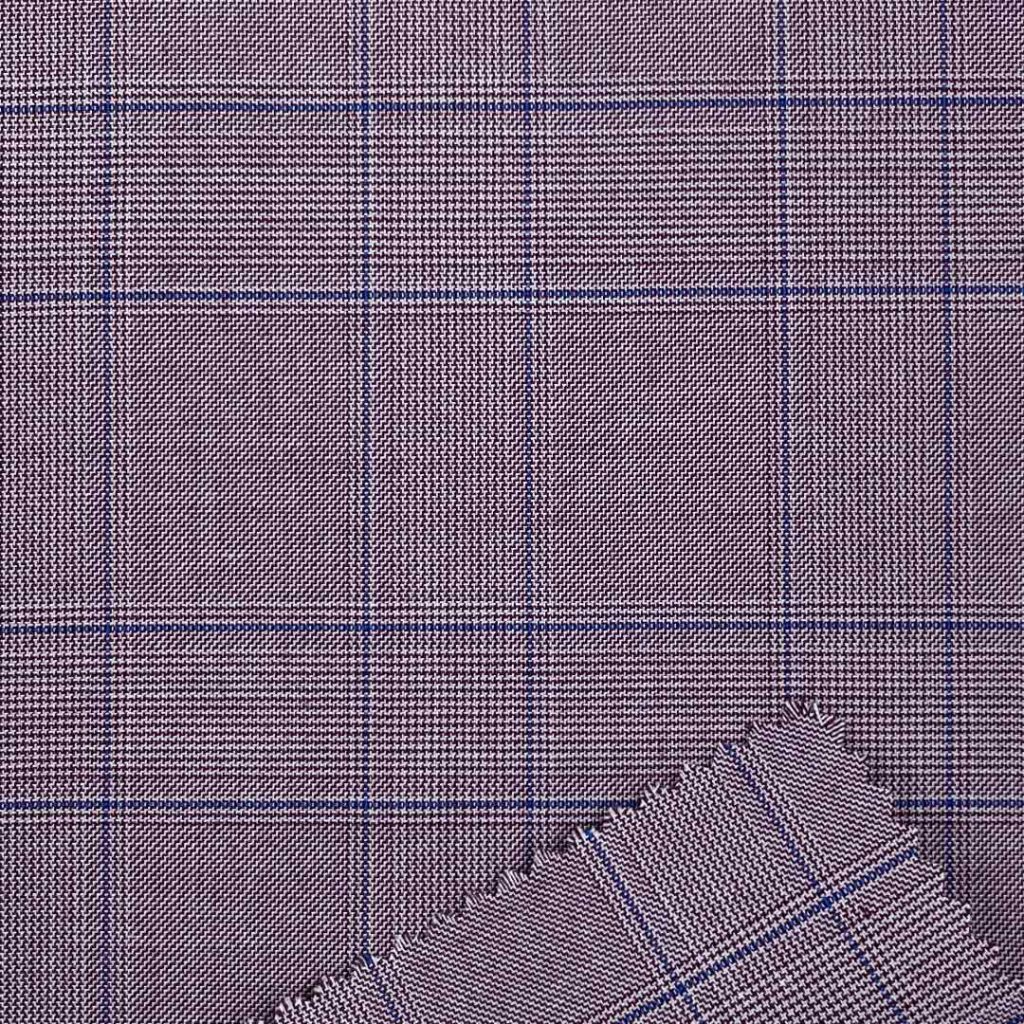 310g/m (6.1oz) 83% Polyester 15% Viscose 2% Spandex Suit Soft Hand Feel Smooth Fabric Blazer 31403