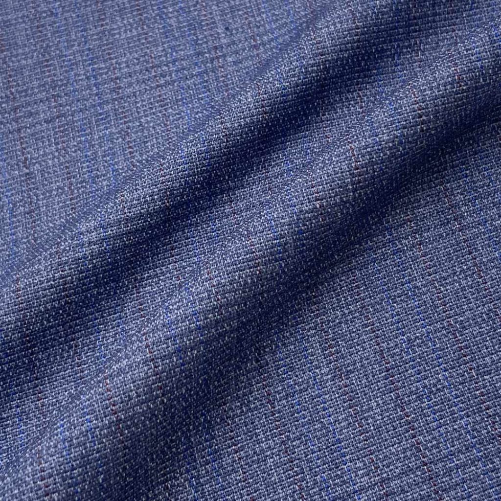 500g/m (9.9oz) 78% Polyester 18% Viscose 4% Spandex Suit Drapey Glossy Fabric Blazer 31411