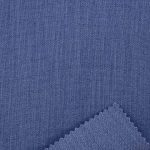 400g/m (7.9oz) 79% Polyester 17% Viscose 4% Spandex Suit Soft Hand Feel Crisp Fabric Blazer 31412