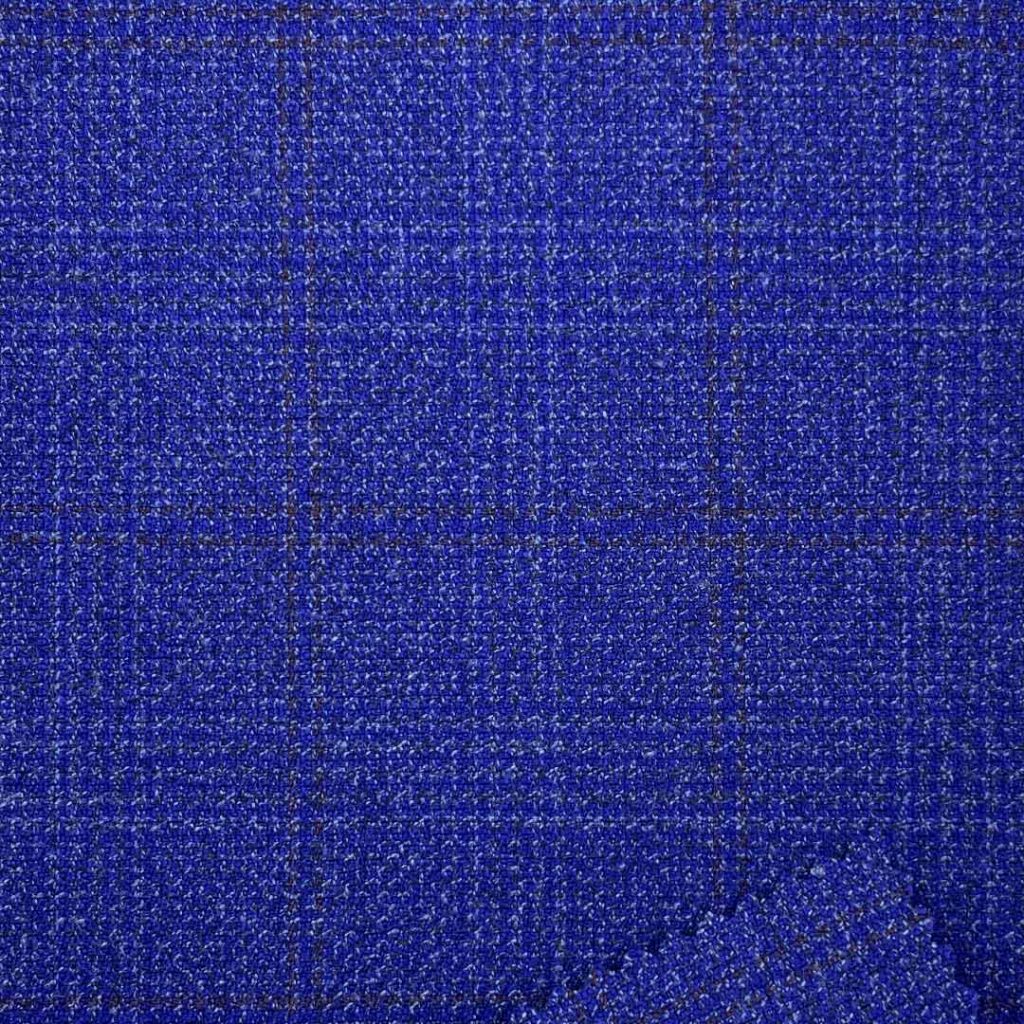 480g/m (9.5oz) 65% Polyester 35% Viscose Suit Fuzzy Stretchy Fabric Blazer 31419