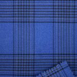 260g/m (5.1oz) 74% Polyester 24% Viscose 2% Spandex Suit Crisp Hand Feel Glossy Fabric Blazer 31421