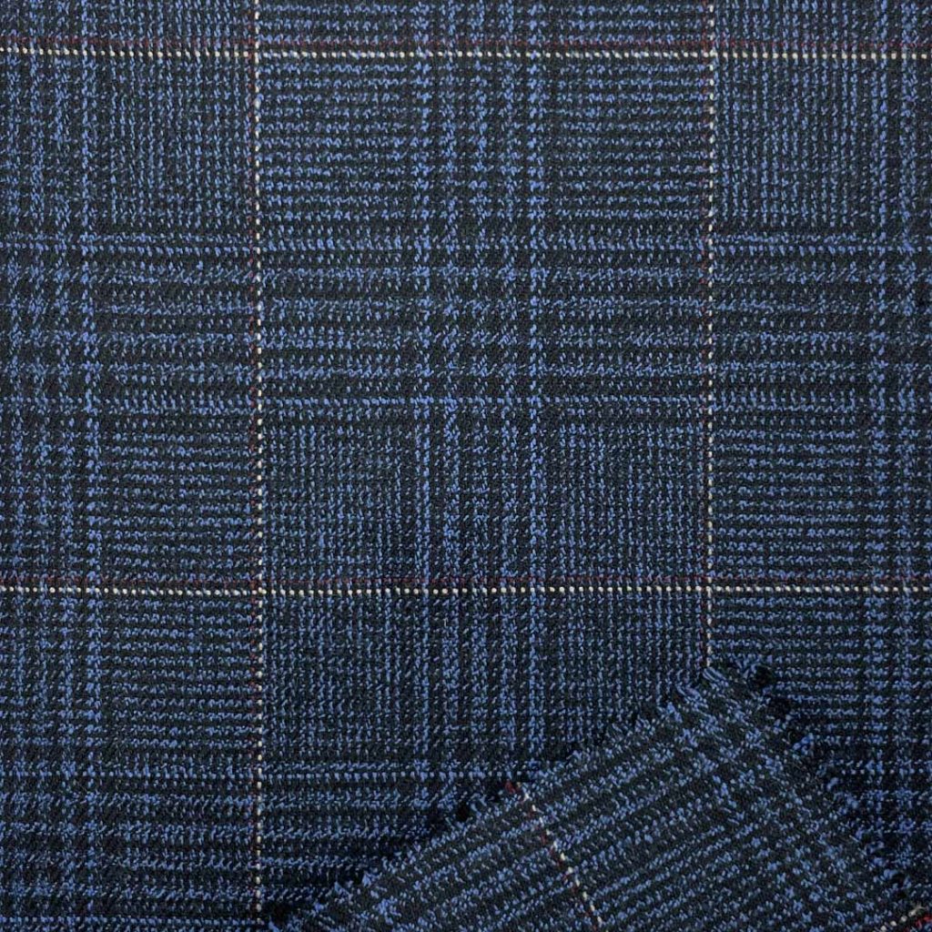 230g/m (4.5oz) 64% Polyester 34% Viscose 2% Spandex Suit Crisp Hand Feel Soft Fabric Blazer 31422