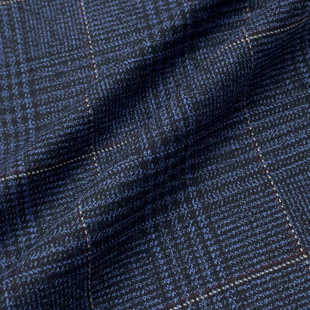 230g/m (4.5oz) 64% Polyester 34% Viscose 2% Spandex Suit Crisp Hand Feel Soft Fabric Blazer 31422